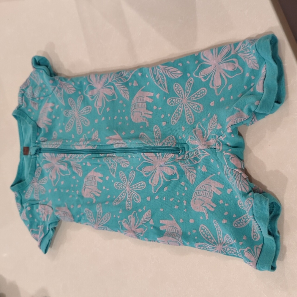 Tea Collection elephant romper